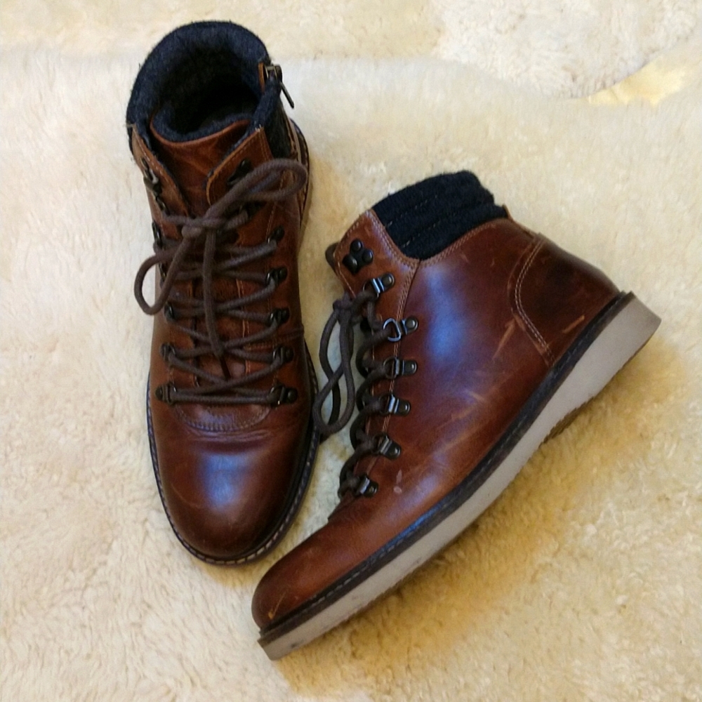 Leather Hiking Boots